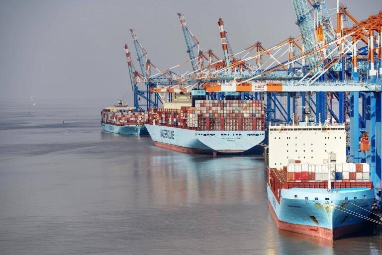 Mega Container Ships 