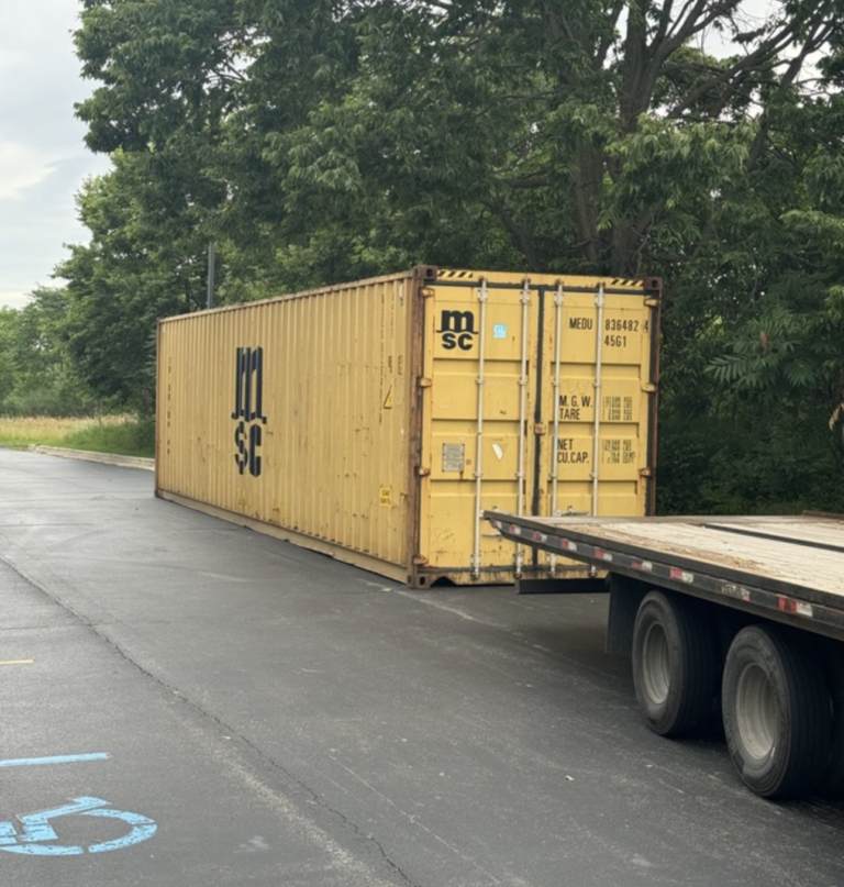 JMZ Containers Has Fast Delivery for a Conex box in Peoria, IL