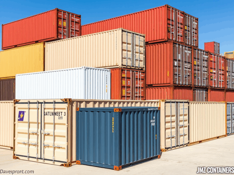 JMZ has Affordable High Cube Containers near Davenport, IA